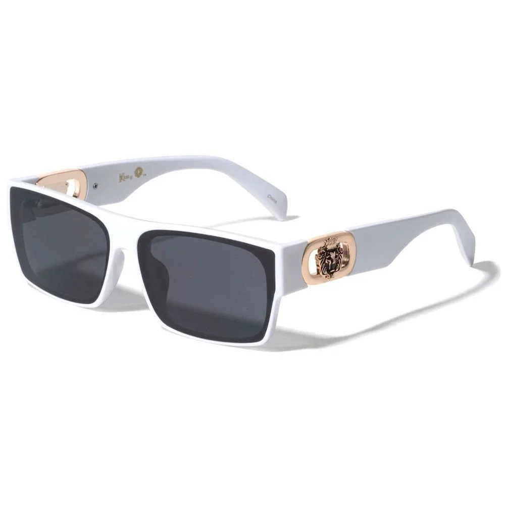 White Square Sunglasses Men Luxury, Baddie, Summer, Vacation, Shield Style, Edgy